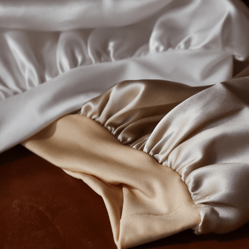 BONNET DE NUIT PURE SOIE DE MÛRIER