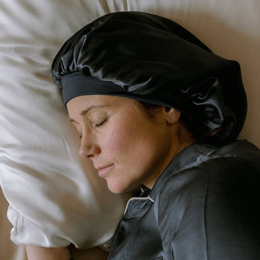 BONNET DE NUIT PURE SOIE DE MÛRIER