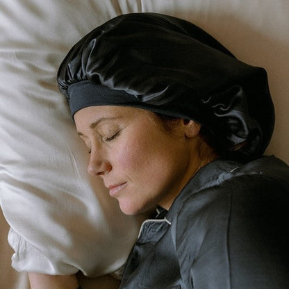 BONNET DE NUIT PURE SOIE DE MÛRIER